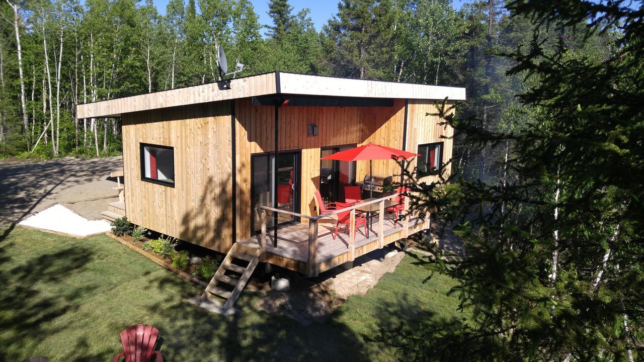 Residence Touristique Lodge Des Bois Saint-Félix-d'Otis Екстериор снимка