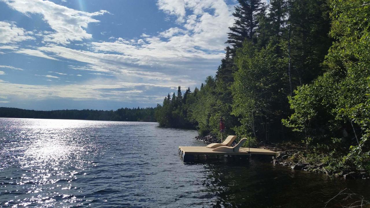 Residence Touristique Lodge Des Bois Saint-Félix-d'Otis Екстериор снимка